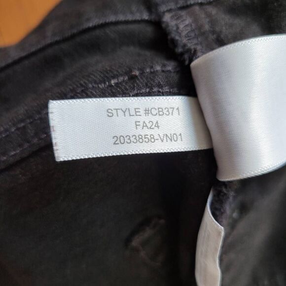 J. Crew wide leg crop black jean size 32 minimalist preppy neutral modern contem - Picture 14 of 14
